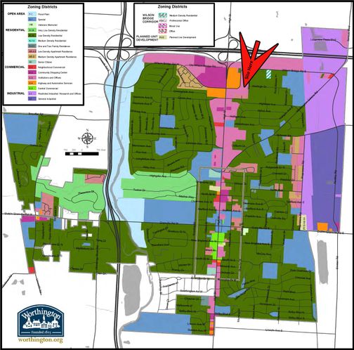 WILBRIDGE OFFICE BUILDING : 73 E Wilson Bridge Rd Worthington,, Worthington, OH 43085